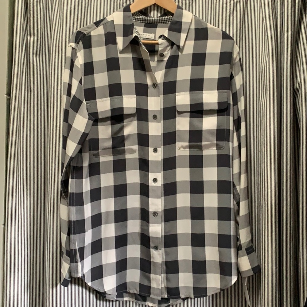 Equipment silk button down - Size S